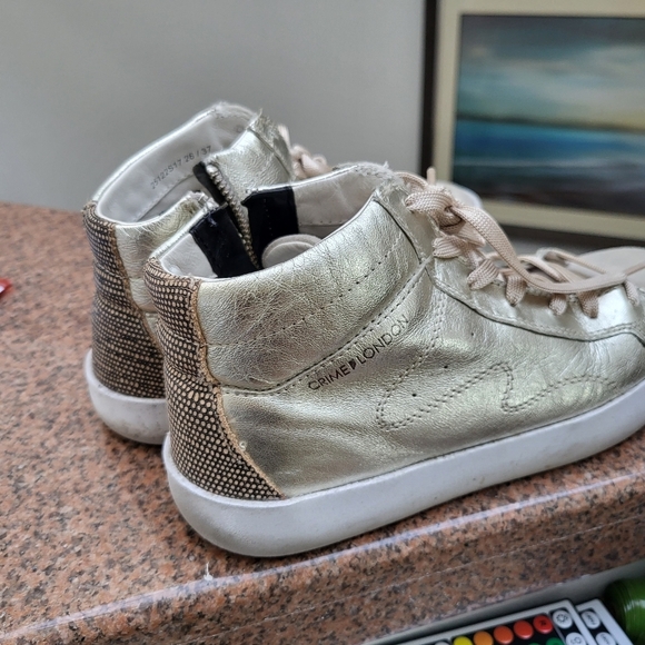 Hightop Crime London shoes 7.5 - Picture 7 of 7